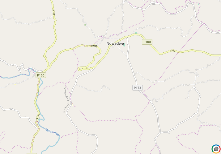 Map location of Ndwedwe